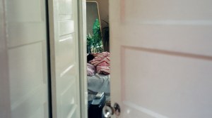woman in bed after a one-night stand